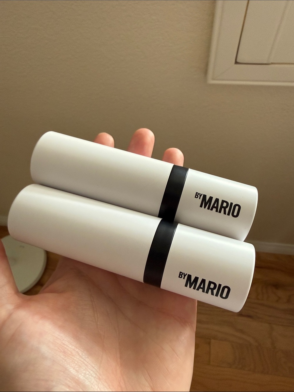 Makeup By Mario Cream Blush Stick — Dusty Rose and Pale Petal